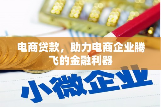 利州电商贷款，助力电商企业腾飞的金融利器