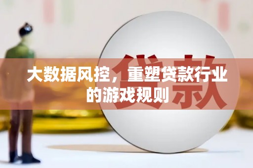 利州大数据风控，重塑贷款行业的游戏规则