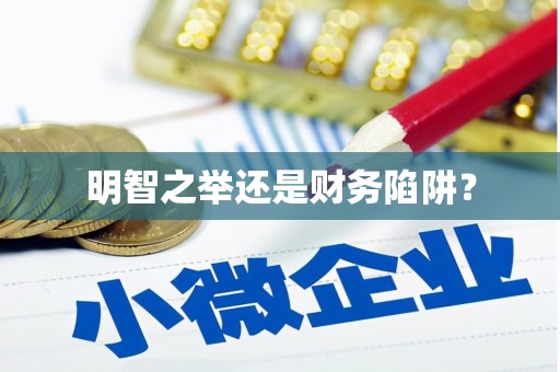 利州明智之举还是财务陷阱？