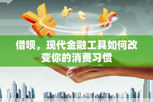 利州借呗，现代金融工具如何改变你的消费习惯
