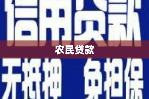 利州农民贷款