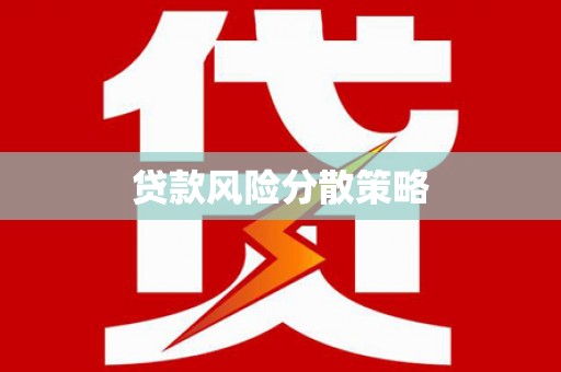 利州贷款风险分散策略