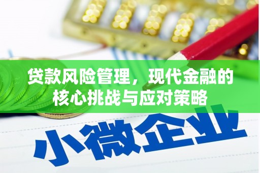 利州贷款风险管理，现代金融的核心挑战与应对策略