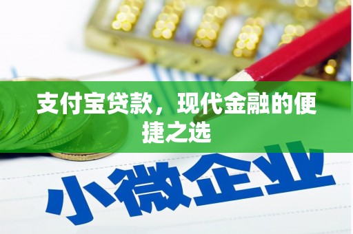 利州支付宝贷款，现代金融的便捷之选