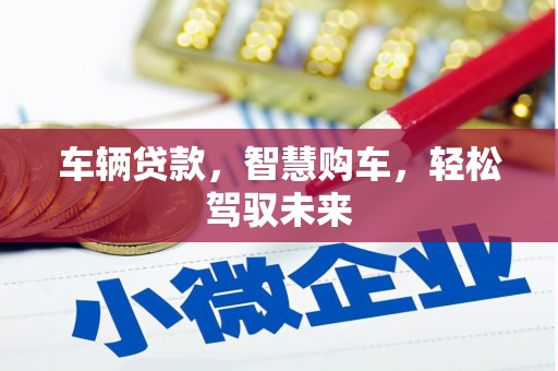 利州车辆贷款，智慧购车，轻松驾驭未来