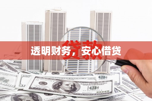 利州透明财务，安心借贷