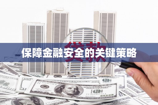 利州保障金融安全的关键策略