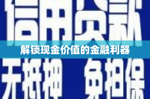 利州解锁现金价值的金融利器